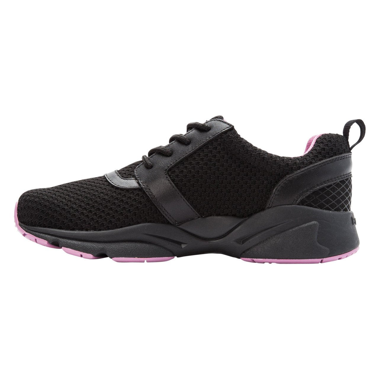 Propet Womens Stability X Black/Berry