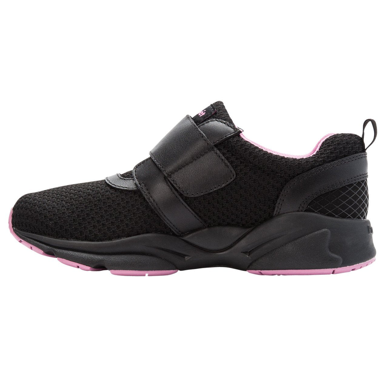 Propet Womens Stability X Strap Black/Berry