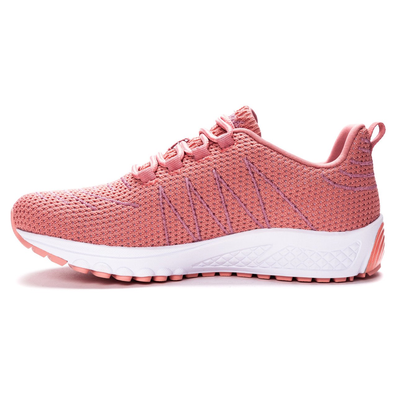 Propet Womens Tour Knit Dark Pink