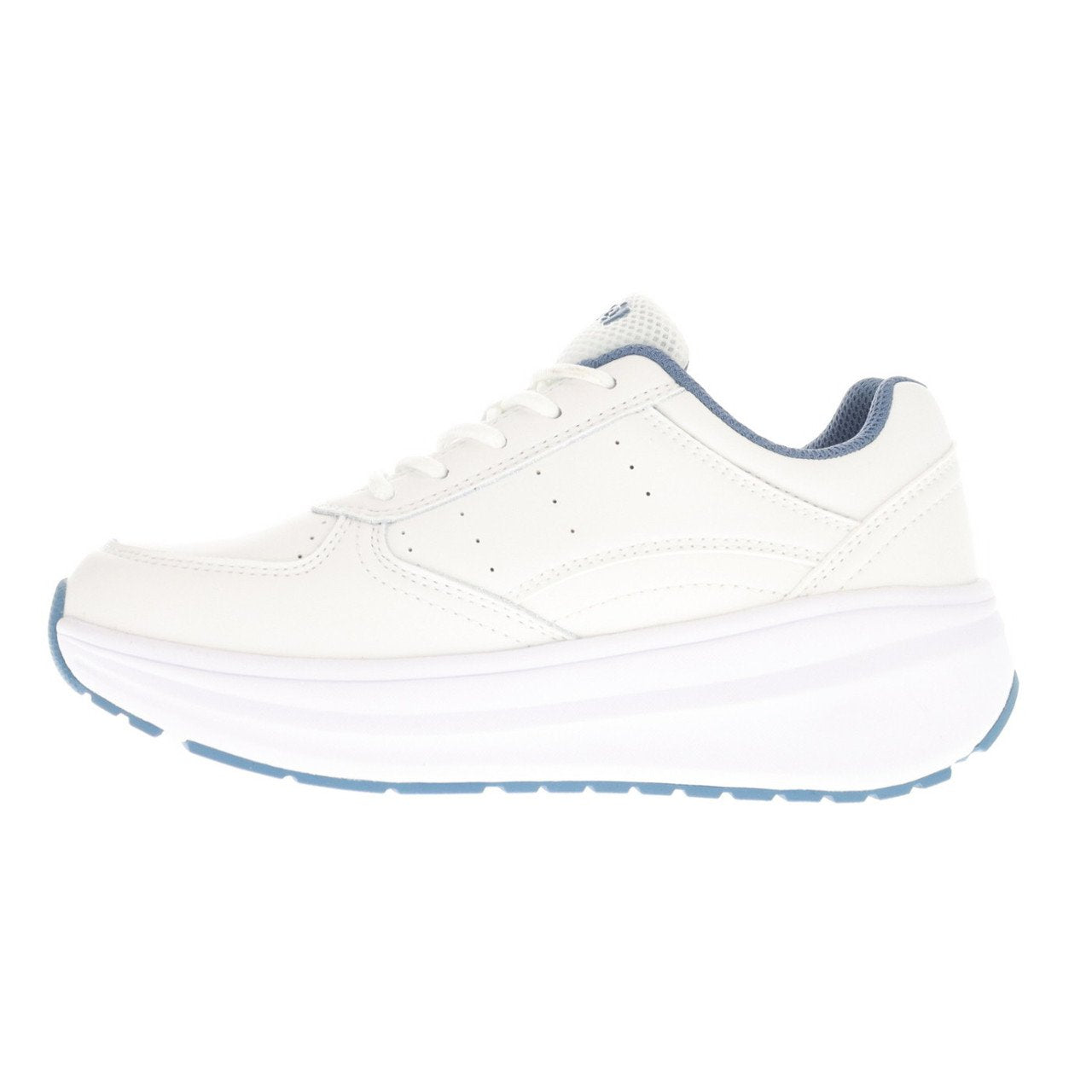 Propet Womens Ultima White/Denim