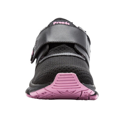 Propet Womens Stability X Strap Black/Berry