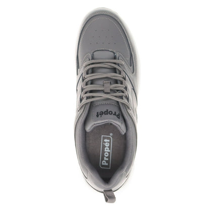 Propet Mens Lifewalker Sport Dark Grey
