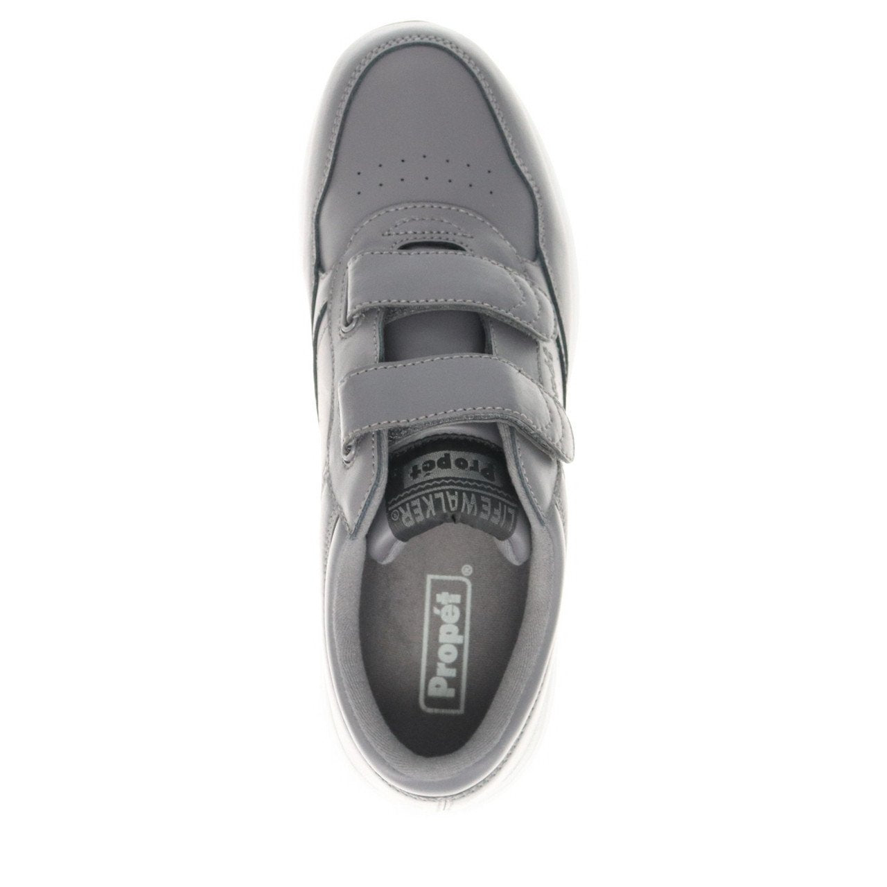 Propet Mens LifeWalker Strap Dark Grey