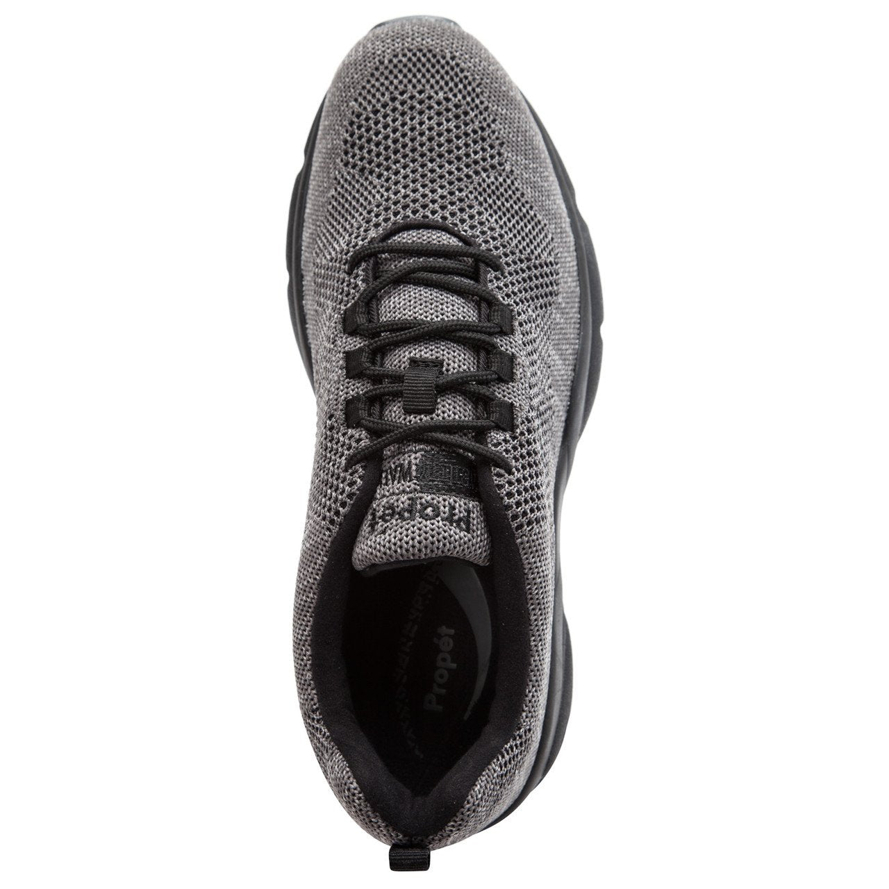 Propet Mens Stability Fly Dark Grey/Light Grey