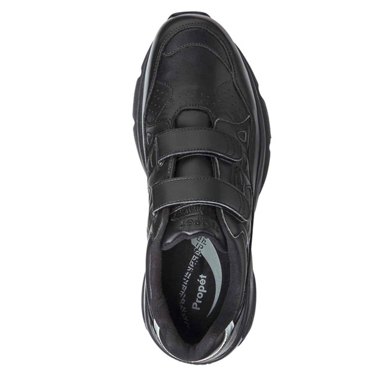 Propet Mens Stability Walker Strap Black