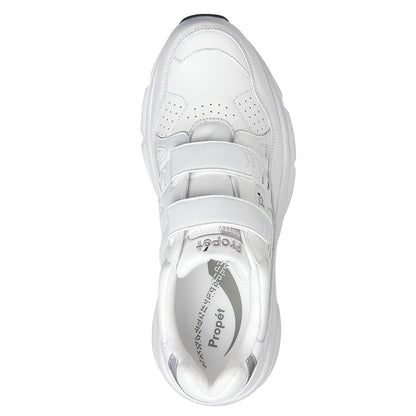 Propet Mens Stability Walker Strap White