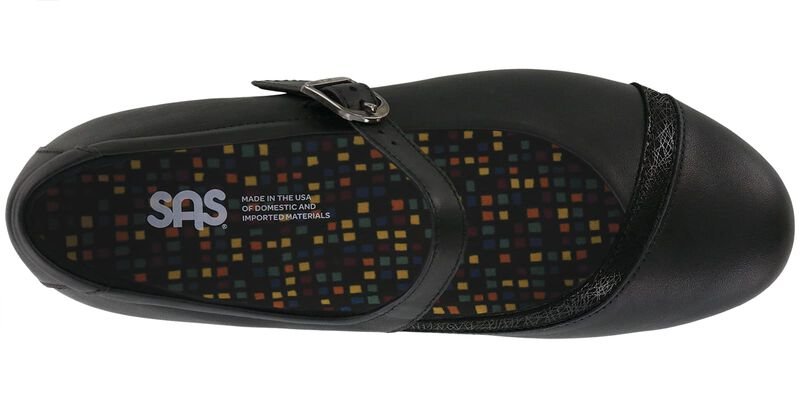 SAS Clare Black/Black Web