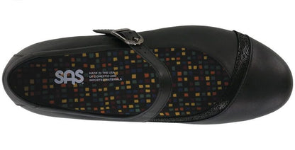 SAS Clare Black/Black Web