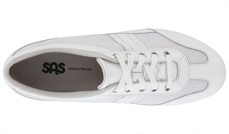 SAS FT Mesh Walking Shoe White