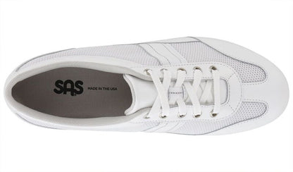 SAS FT Mesh Walking Shoe White