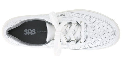 SAS Sporty Lux White Perf