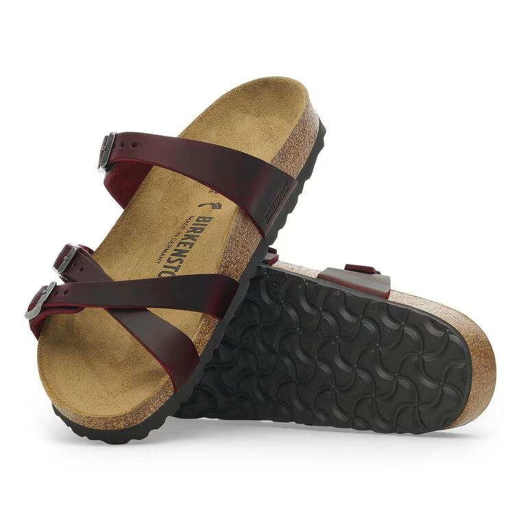 Birkenstock Franca Oiled Leather Zinfandel