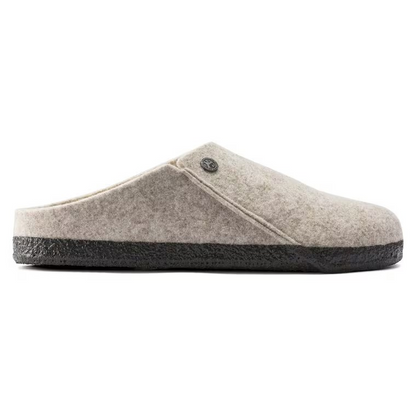 Birkenstock Zermatt Shearling Wool Felt Eggnog/Eggshell