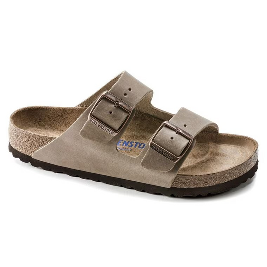 Birkenstock Arizona Soft Footbed Oiled Leather Tobacco Brown
