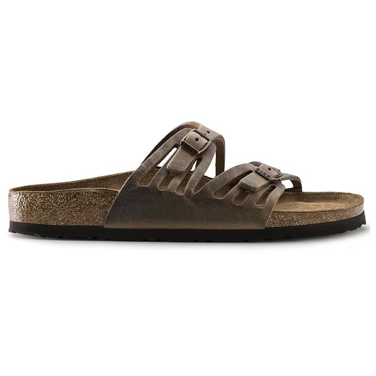 Birkenstock Granada Soft Footbed Oiled Leather Tabacco Brown
