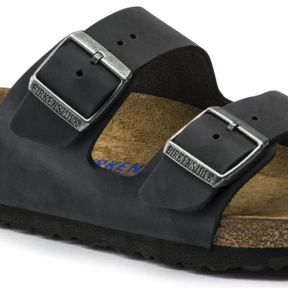 Birkenstock Arizona Soft Footbed Oiled Leather Black