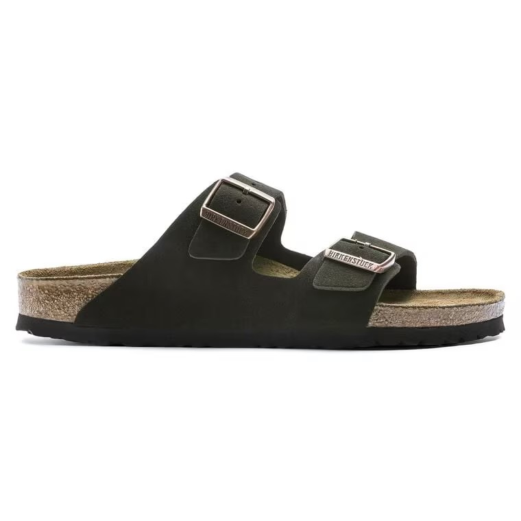 Birkenstock Arizona Soft Footbed Suede Leather Mocha