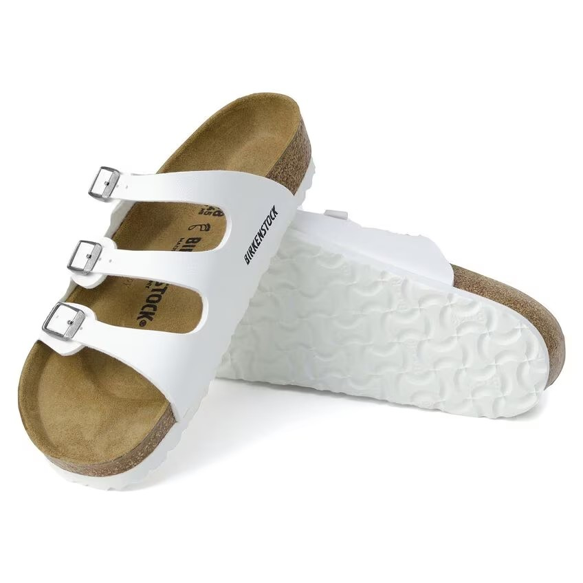 Birkenstock Synthetics Florida White