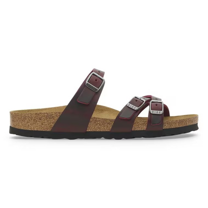 Birkenstock Franca Oiled Leather Zinfandel