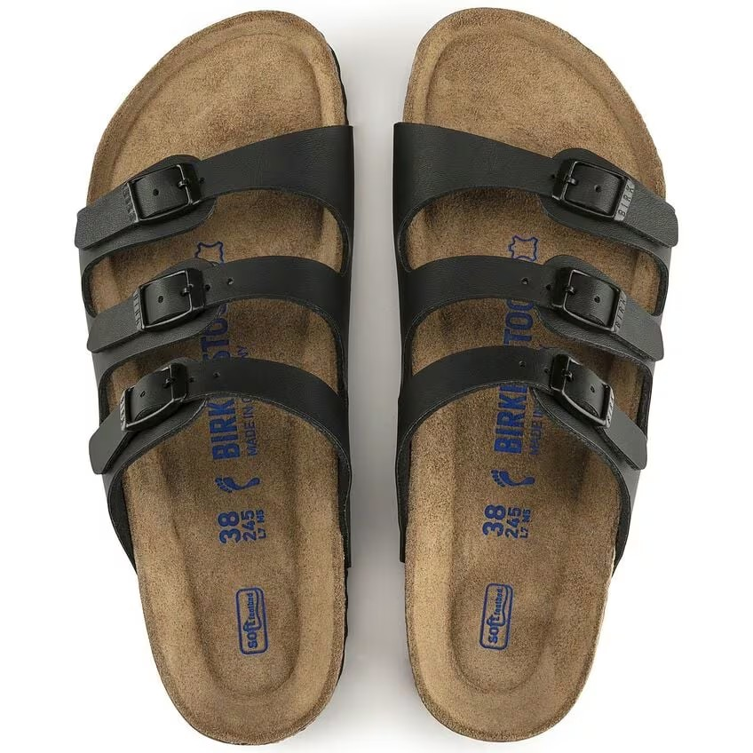 Birkenstock Florida Soft Footbed Birko-Flor Black