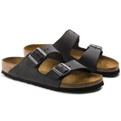 Birkenstock Arizona Oiled Leather Black