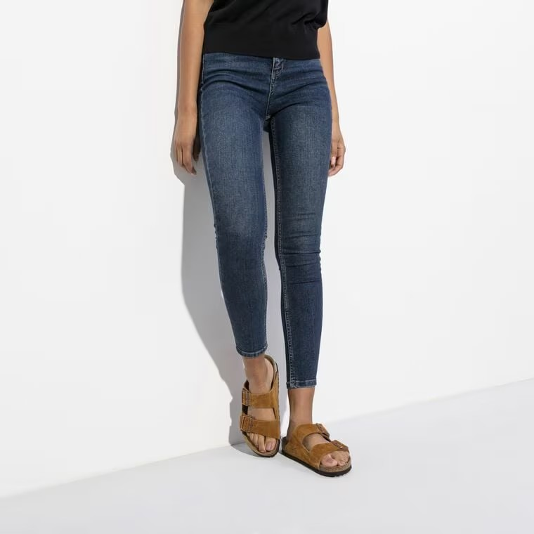 Birkenstock Arizona Soft Footbed Suede Leather Mink