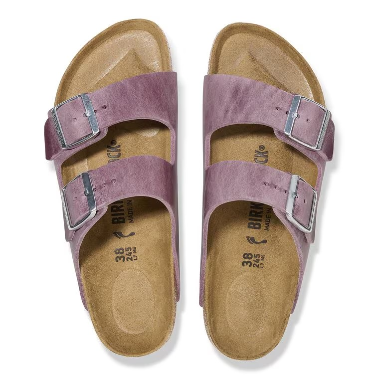 Birkenstock Arizona Oiled Leather Lavender