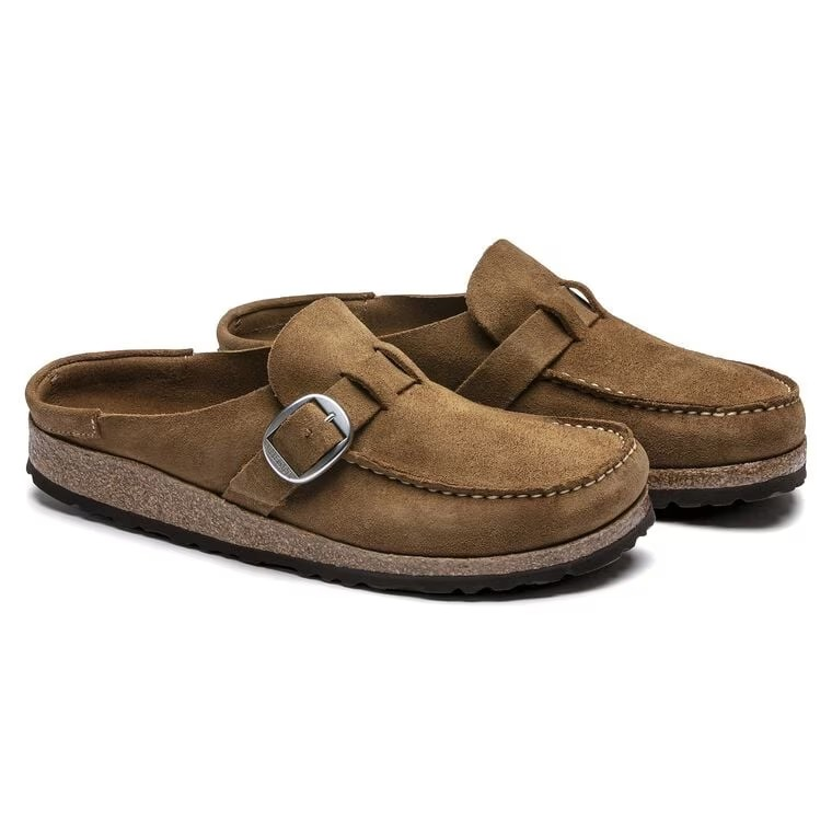 Birkenstock Buckley Suede Leather Tea