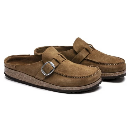 Birkenstock Buckley Suede Leather Tea