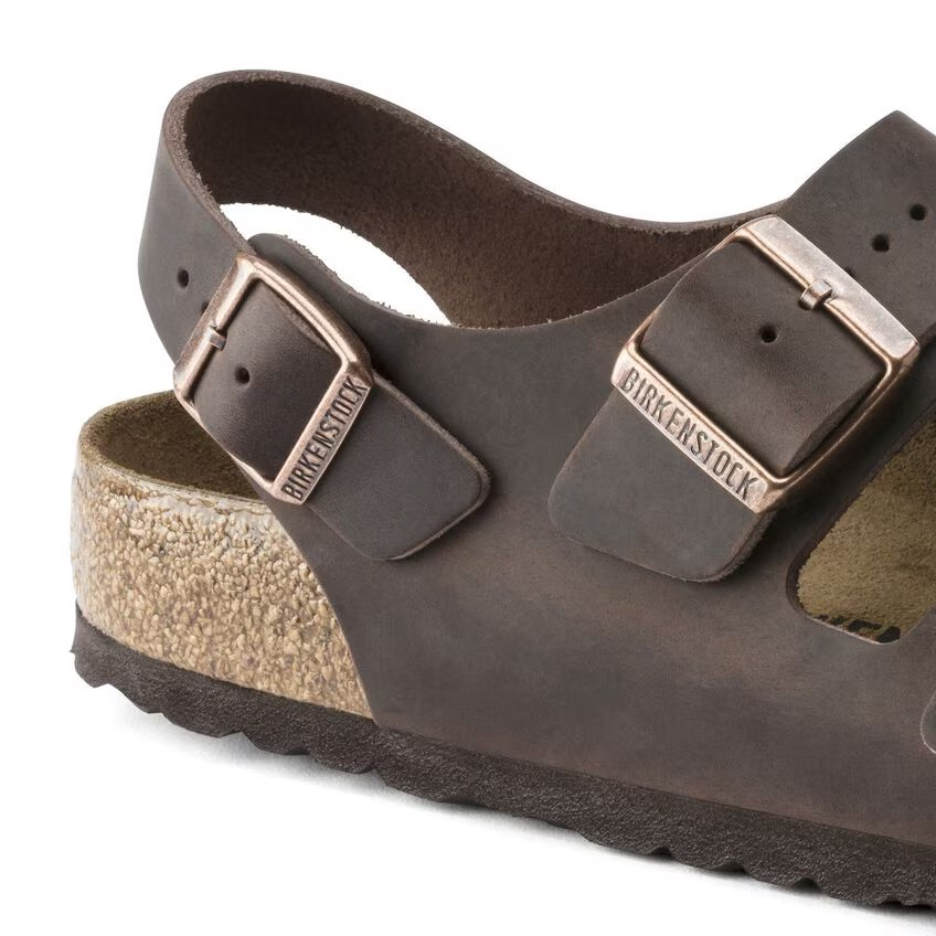 Birkenstock Milano Oiled Leather Habana