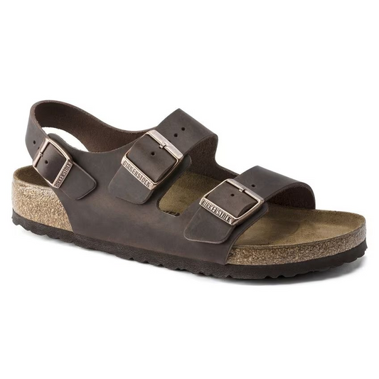 Birkenstock Milano Oiled Leather Habana