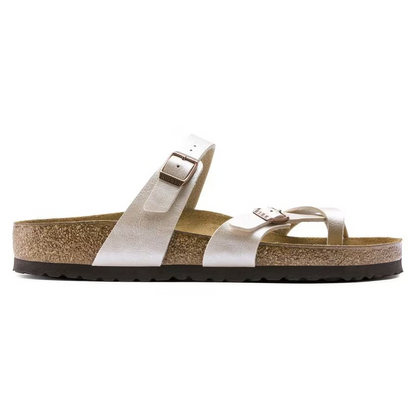 Birkenstock Mayari Birko-Flor Graceful Pearl White