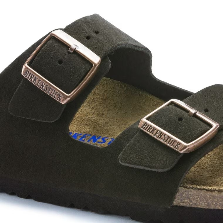Birkenstock Arizona Soft Footbed Suede Leather Mocha