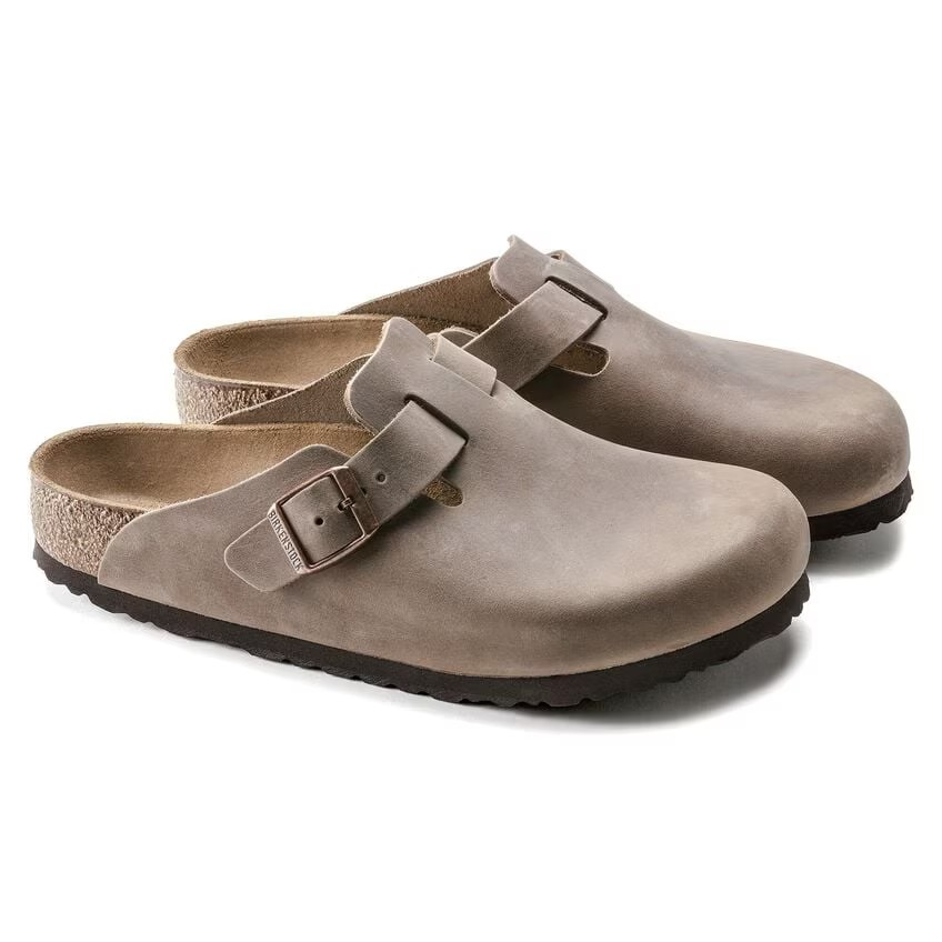 Birkenstock Boston Oiled Leather Tobacco