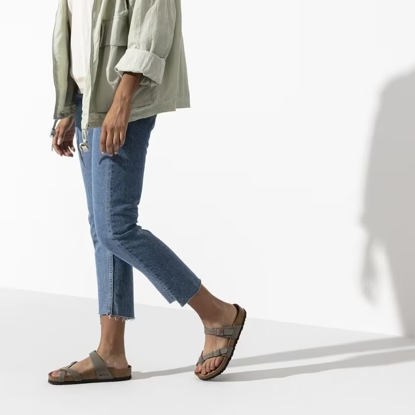Birkenstock Mayari Birkibuc Stone