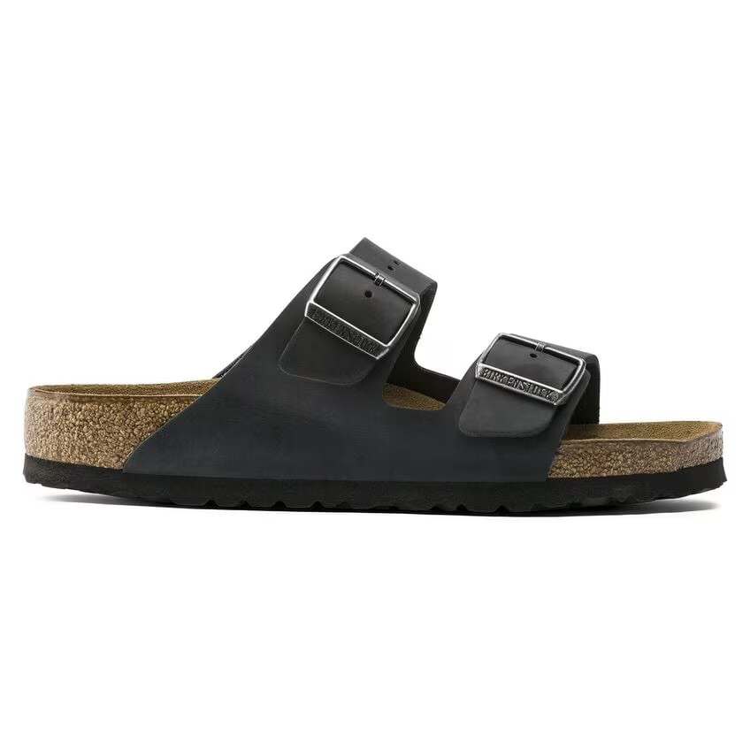 Birkenstock Arizona Soft Footbed Oiled Leather Black
