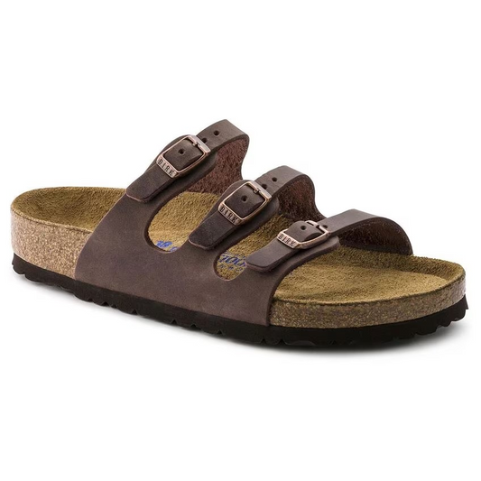 Birkenstock Florida Soft Footbed Oiled Leather Habana