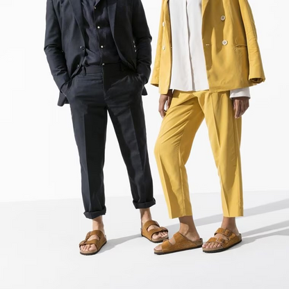 Birkenstock Arizona Soft Footbed Suede Leather Mink