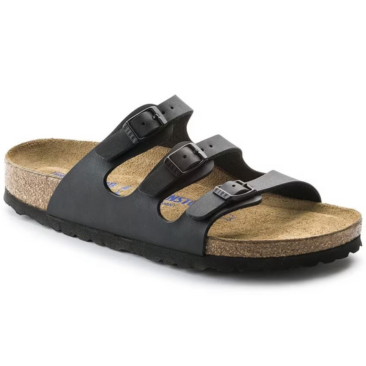 Birkenstock Florida Soft Footbed Birko-Flor Black